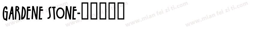 Gardene Stone字体转换